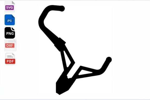 Retro Bicycle Handlebar SVG Cut File Review