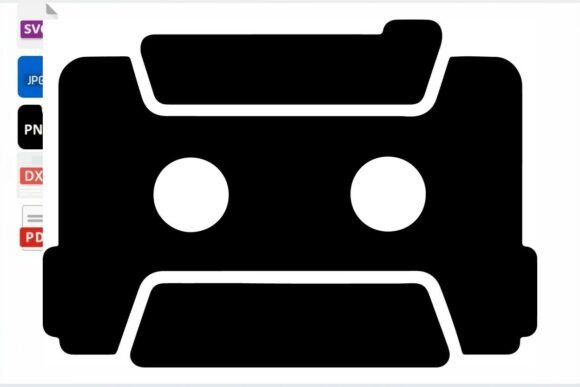 Retro Cassette Tape SVG Icon Review