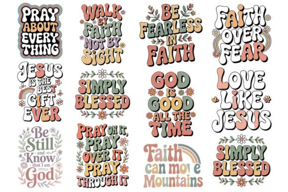 Retro Christian Quotes SVG Bundle Review