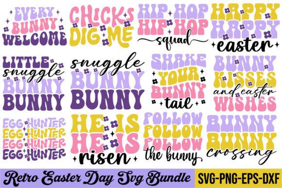 Retro Easter Day SVG Bundle Review
