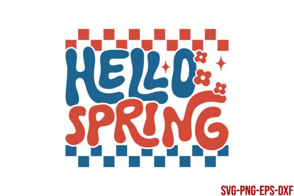 Retro Hello Spring SVG Review
