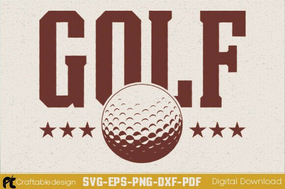 Retro Varsity Golf SVG Review