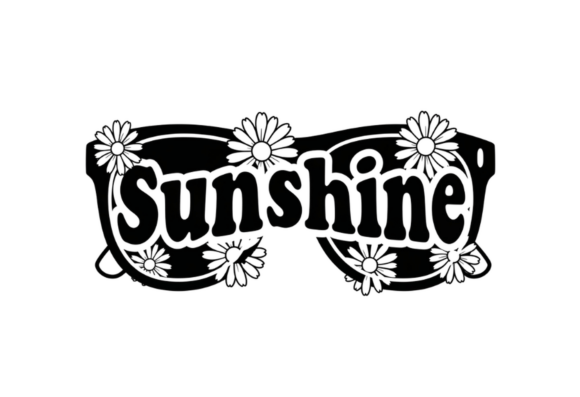 Sunshine Retro Daisy Sunglasses SVG Cut Review